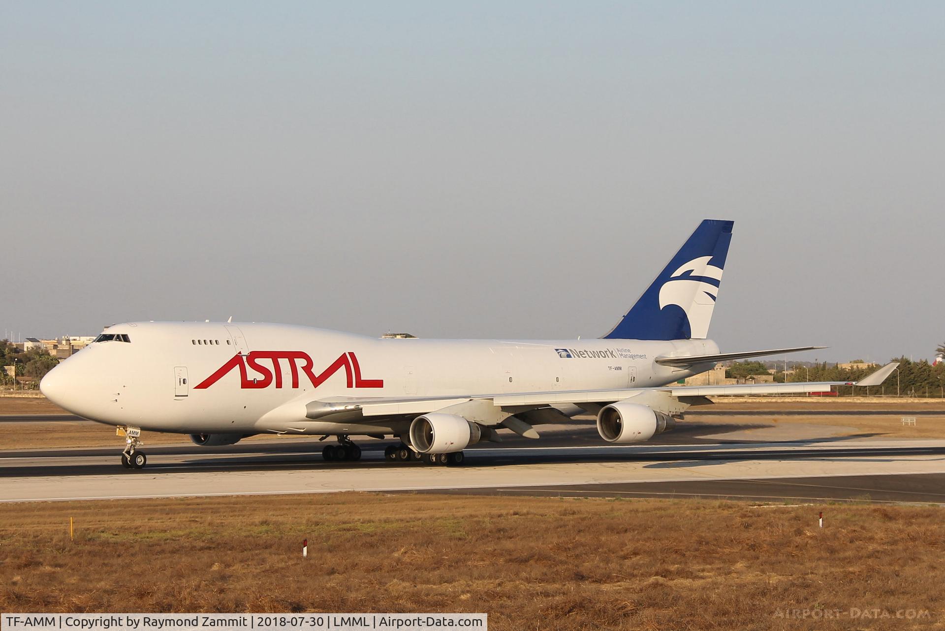 TF-AMM, 1993 Boeing 747-4H6BD SF C/N 25700, B747 TF-AMM Astral Aviation