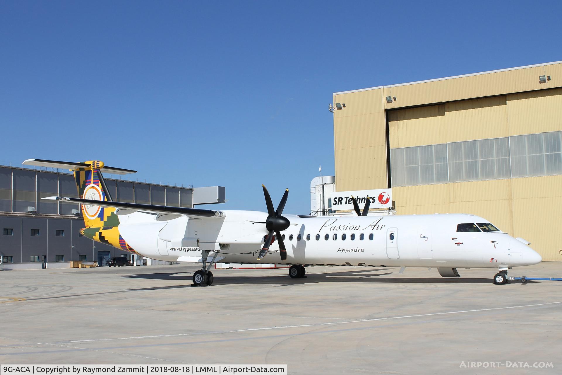 9G-ACA, 2004 De Havilland Canada DHC-8-402Q Dash 8 C/N 4094, DeHavilland DHC-8 9G-ACA Passion Air