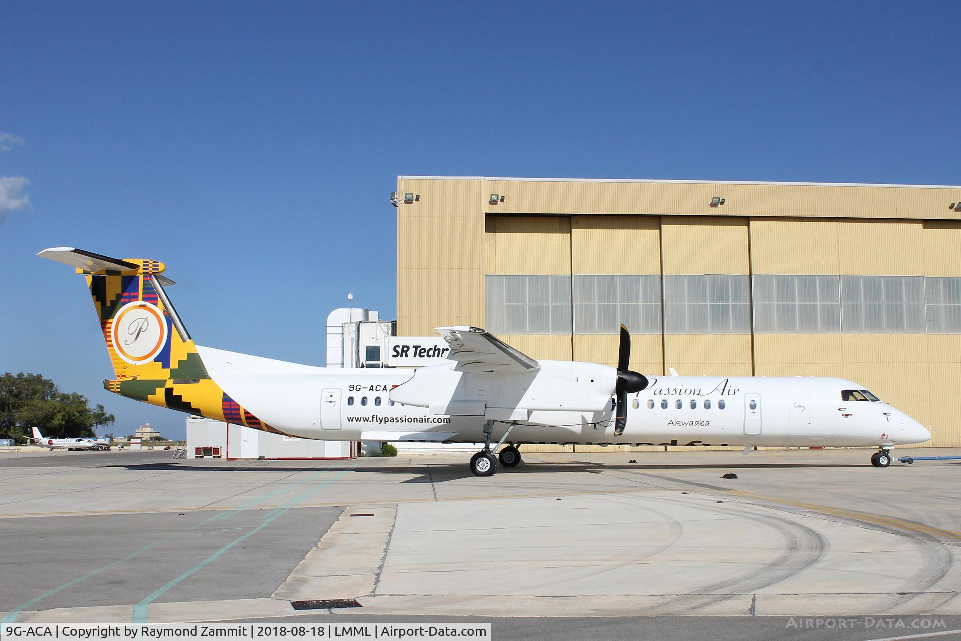 9G-ACA, 2004 De Havilland Canada DHC-8-402Q Dash 8 C/N 4094, DeHavilland DHC-6 9G-ACA Passion Air