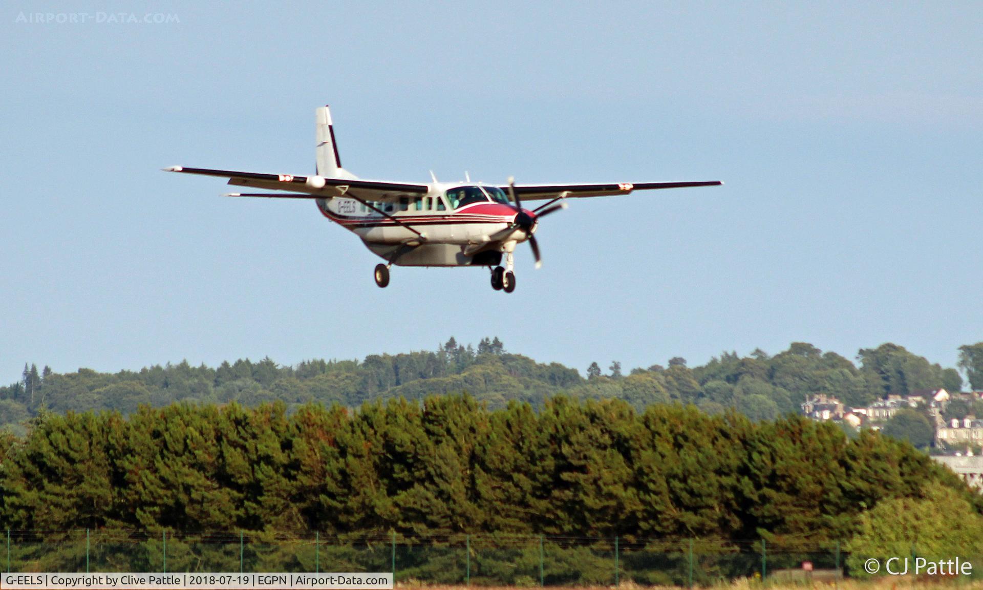 G-EELS, 1997 Cessna 208B Grand Caravan C/N 208B0619, Finals to Dundee