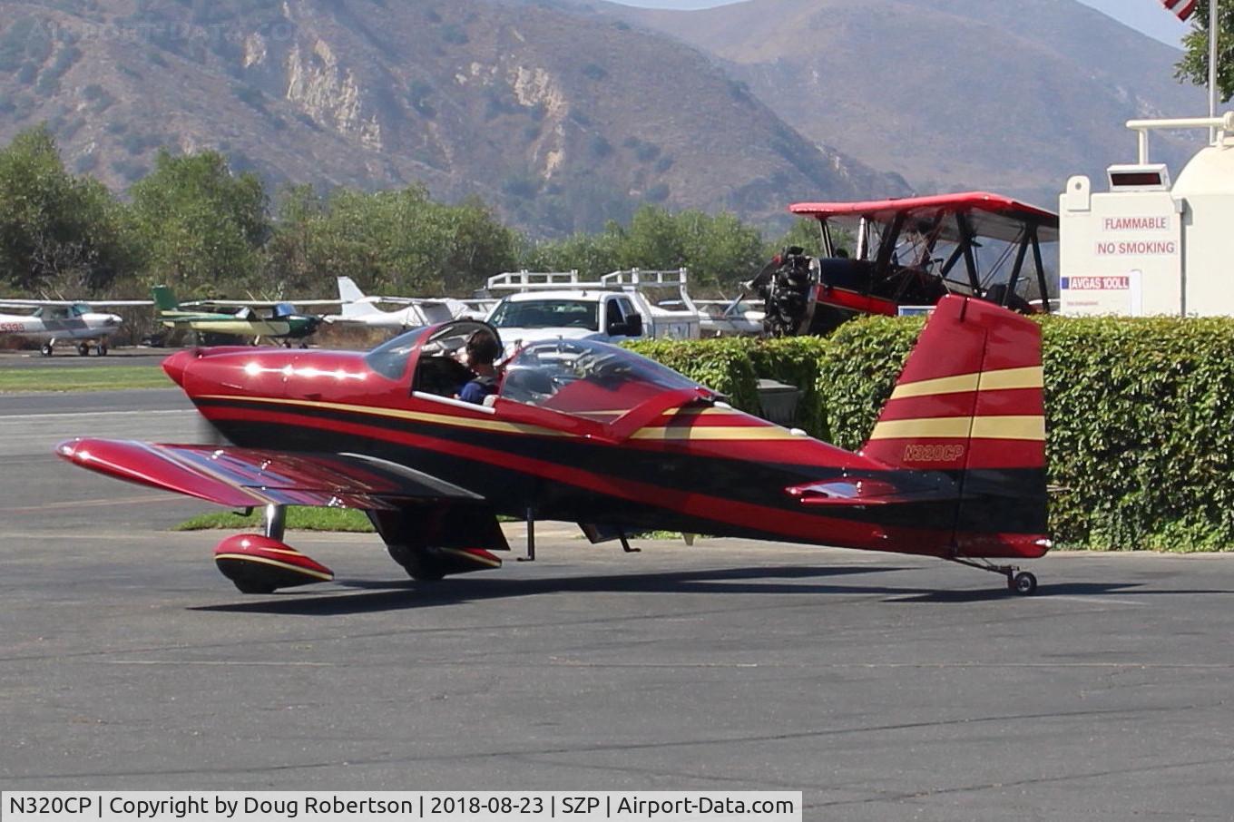 N320CP, 2015 Vans RV-7 C/N 72661, 2015 Williston VANs RV-7, Lycoming O-360-A1A 180 Hp, at Fuel Dock