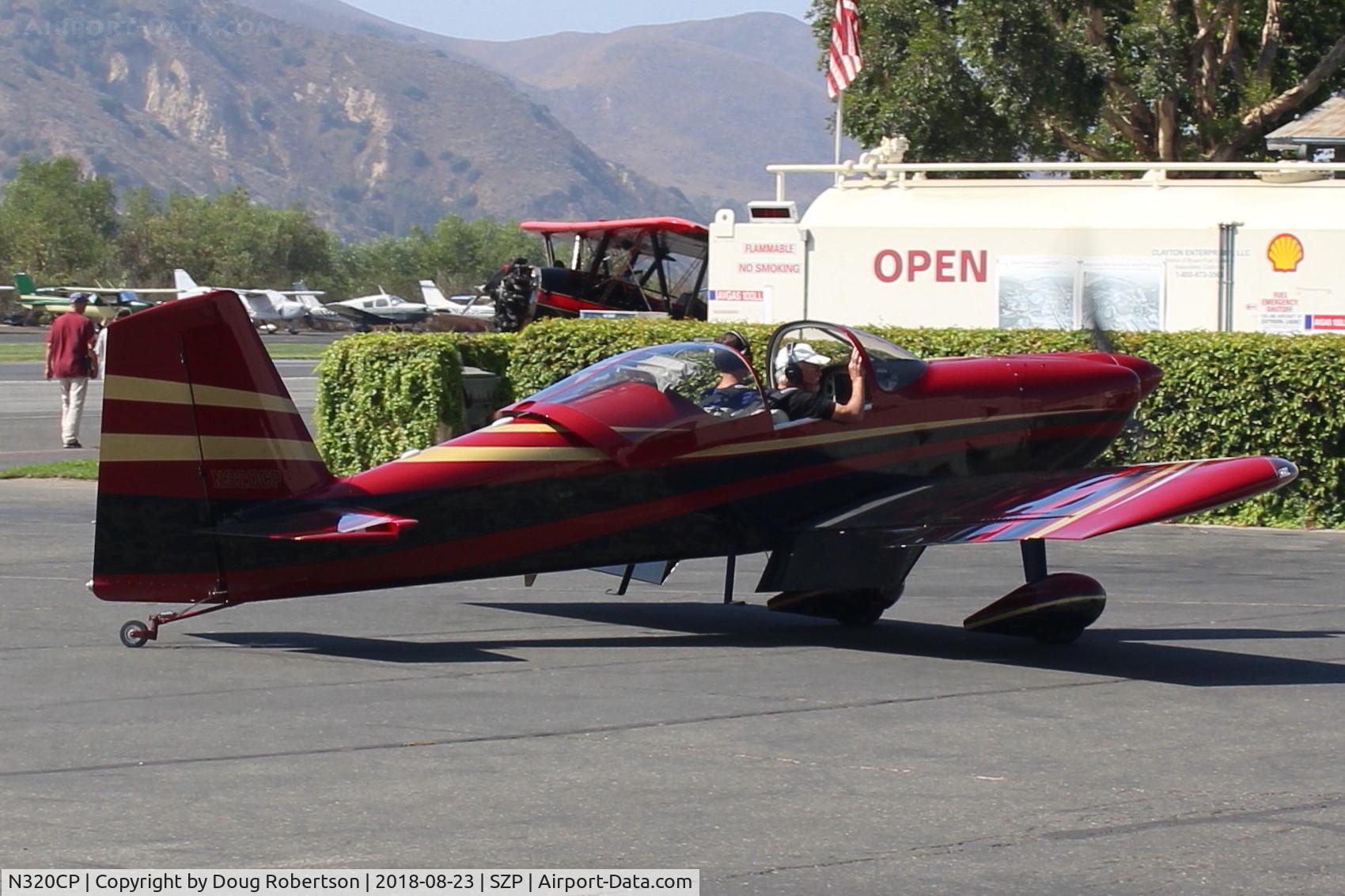 N320CP, 2015 Vans RV-7 C/N 72661, 2015 Williston VANs RV-7, Lycoming O-360-A1A 180 Hp, taxi to Fuel Dock