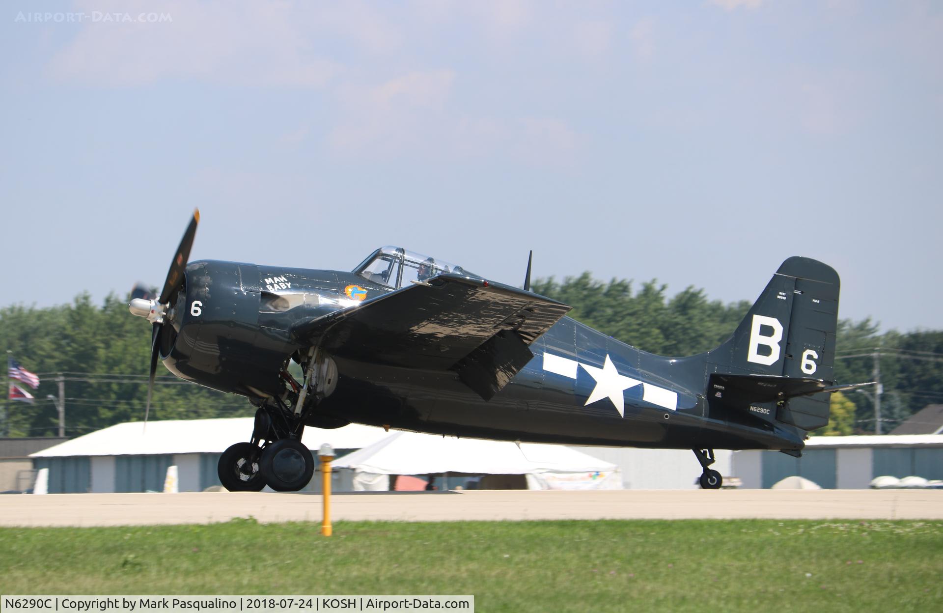 N6290C, 1945 General Motors (Grumman) FM-2 Wildcat C/N 5804, General Motors FM-2