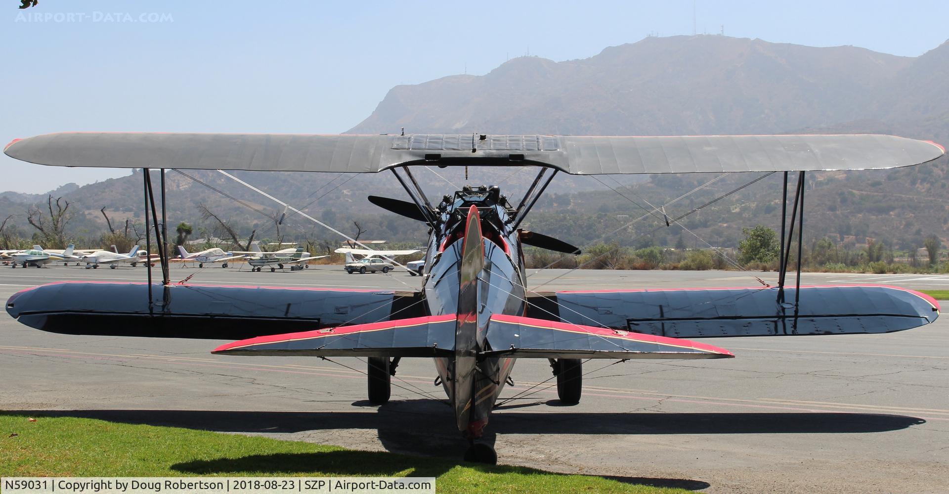 N59031, 1941 Boeing A75N1(PT17) C/N 75-3808, 1941 Boeing Stearman A75N1 (PT-17), Continental W670 220 Hp radial