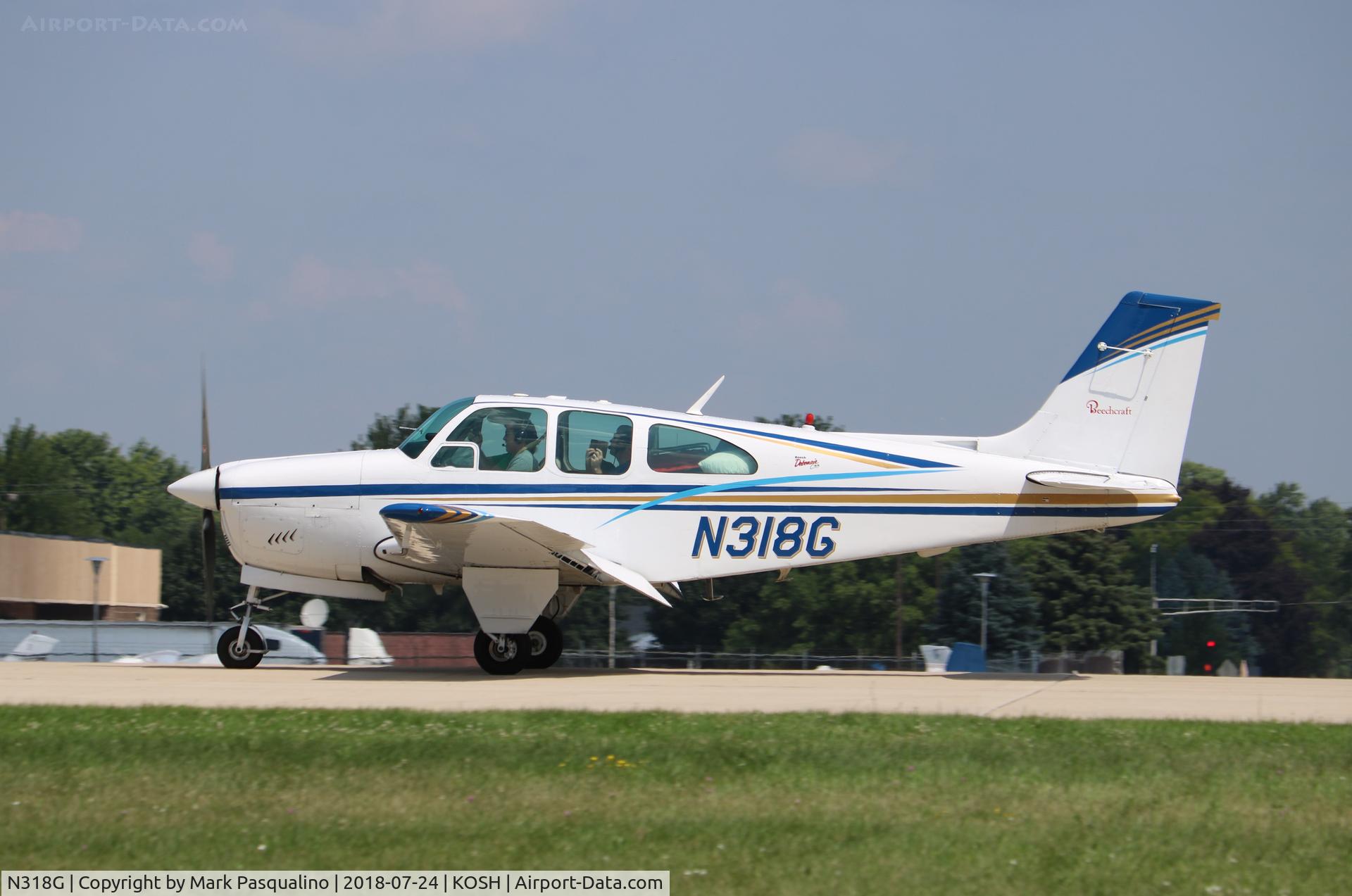 N318G, 1966 Beech 35-C33A Debonair C/N CE-71, Beech C33A