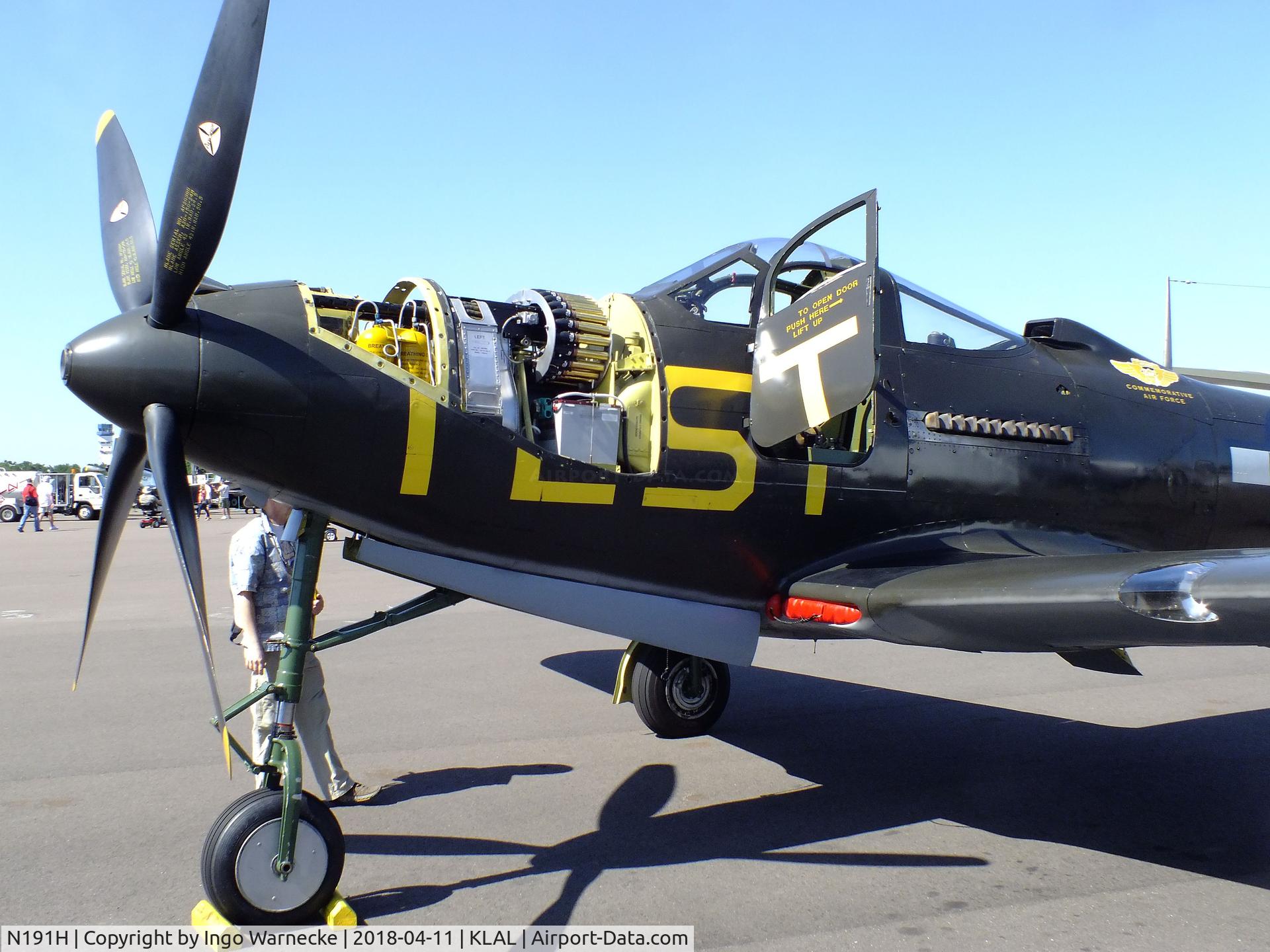N191H, 1944 Bell P-63A-6-BE Kingcobra C/N 33-11, Bell P-63A Kingcobra at 2018 Sun 'n Fun, Lakeland FL