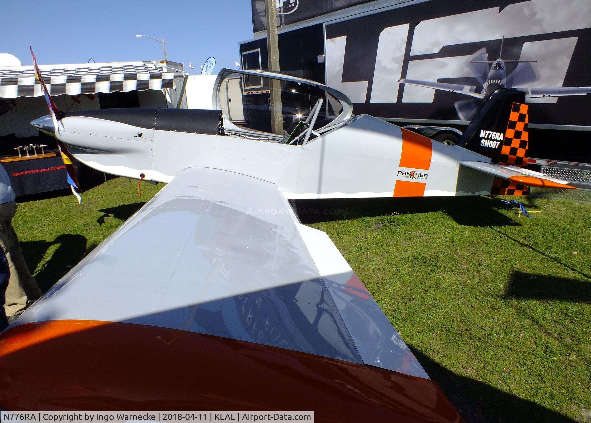 N776RA, 2016 Sport Performance Aviation LLC Panther LS C/N 007, Sport Performance Aviation LLC Panther LS at 2018 Sun 'n Fun, Lakeland FL