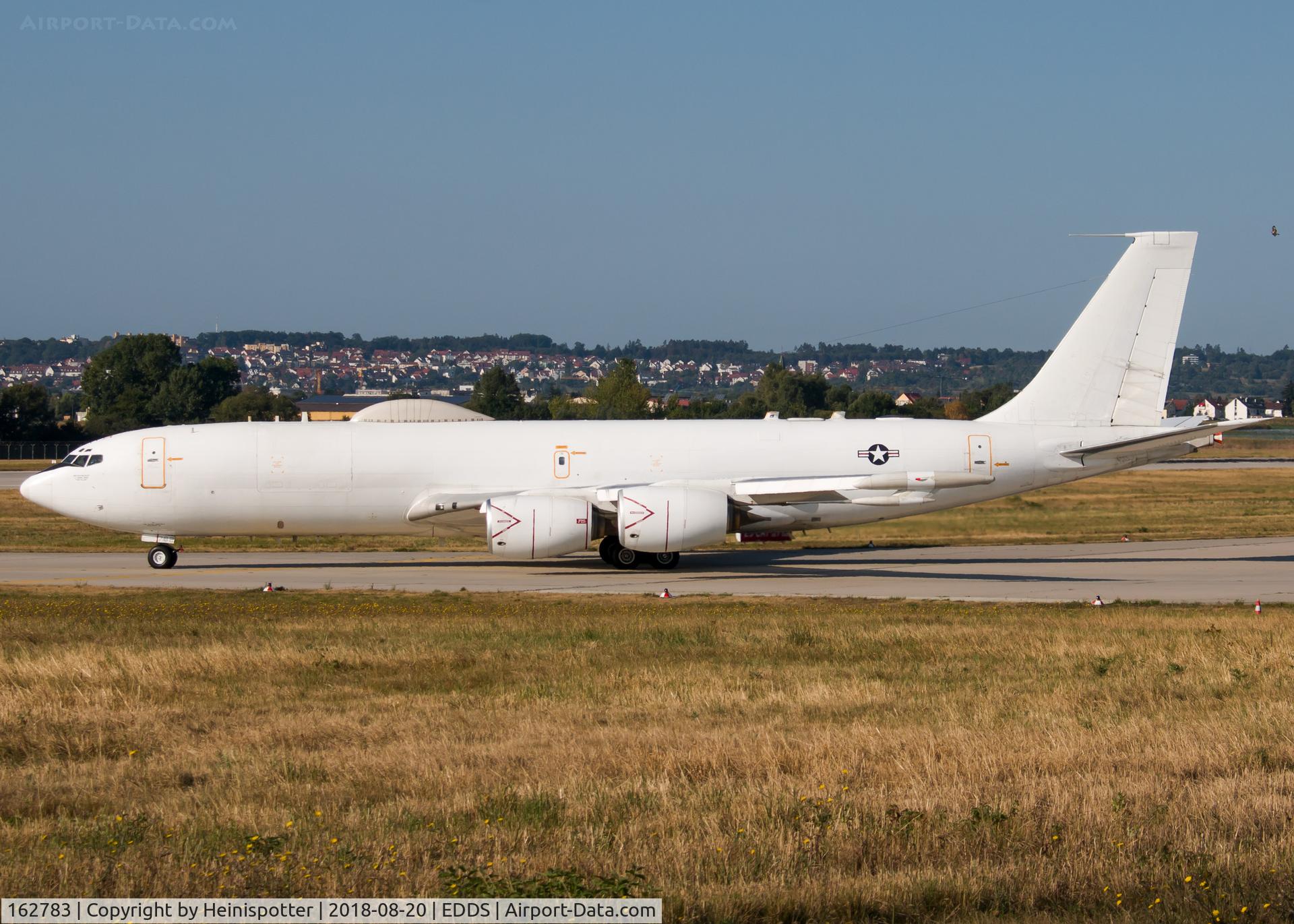 162783, 1987 Boeing E-6B Mercury C/N 23889, 162783 at Stuttgart Airport.