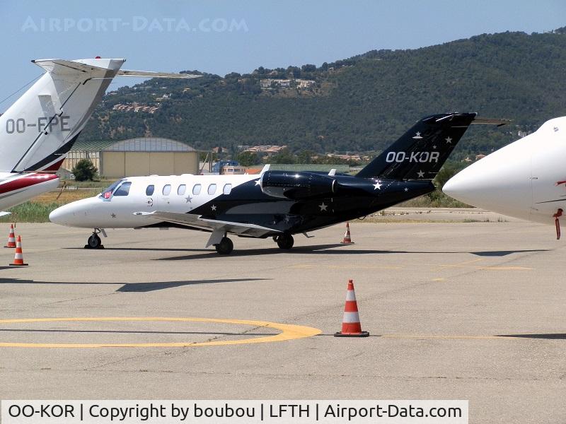 OO-KOR, 2011 Cessna 525A CitationJet CJ2+ C/N 525A-0485, Parking