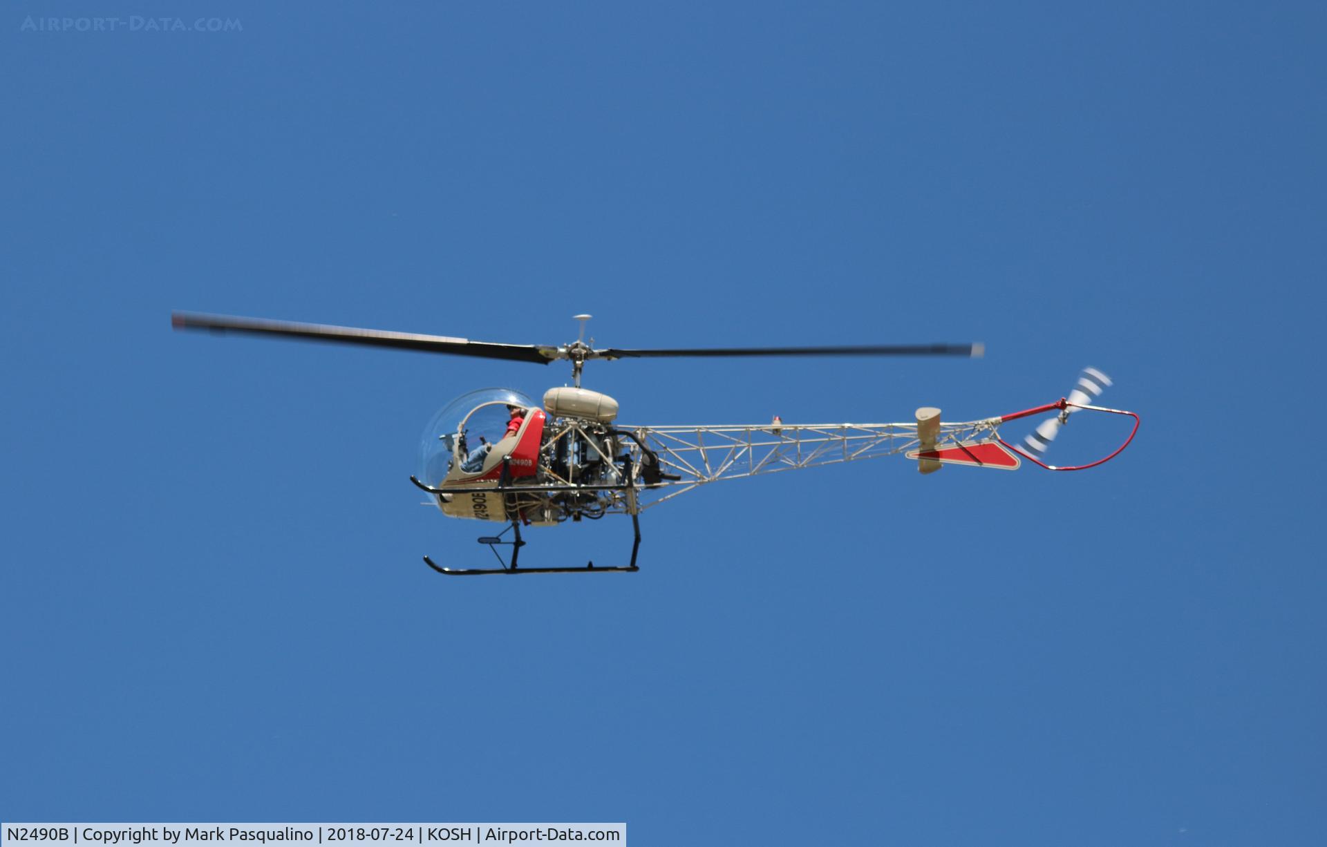 N2490B, 1956 Bell 47G-2 C/N 1516, Bell 47G-2