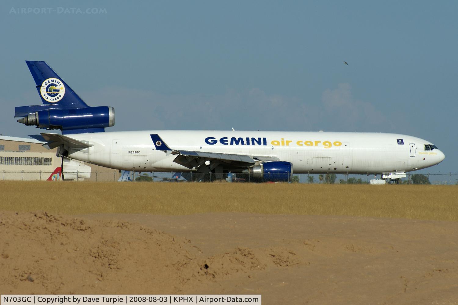 N703GC, 1990 McDonnell Douglas MD-11F C/N 48411, No comment.