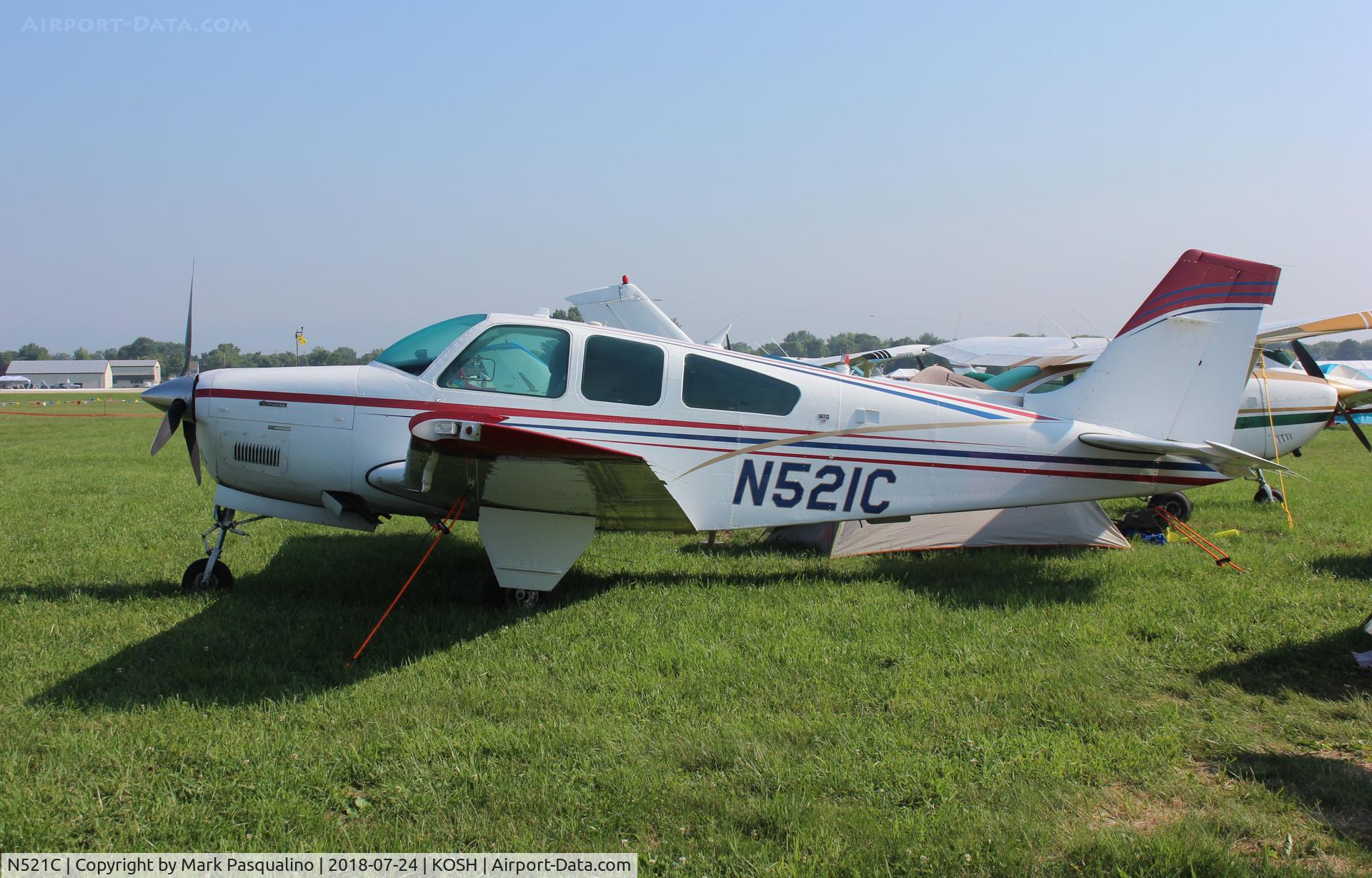N521C, 1987 Beech F33A Bonanza C/N CE-1119, Beech F33A