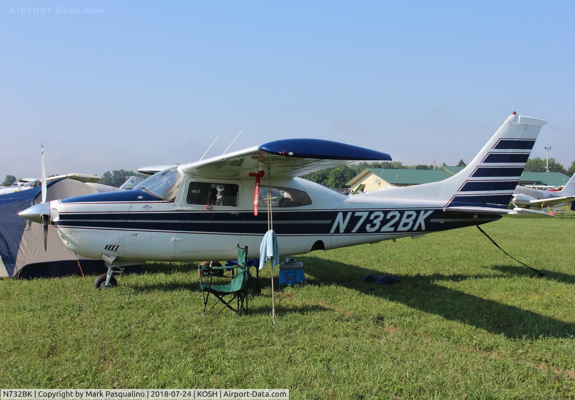 N732BK, 1976 Cessna T210L Turbo Centurion C/N 21061385, Cessna T210L