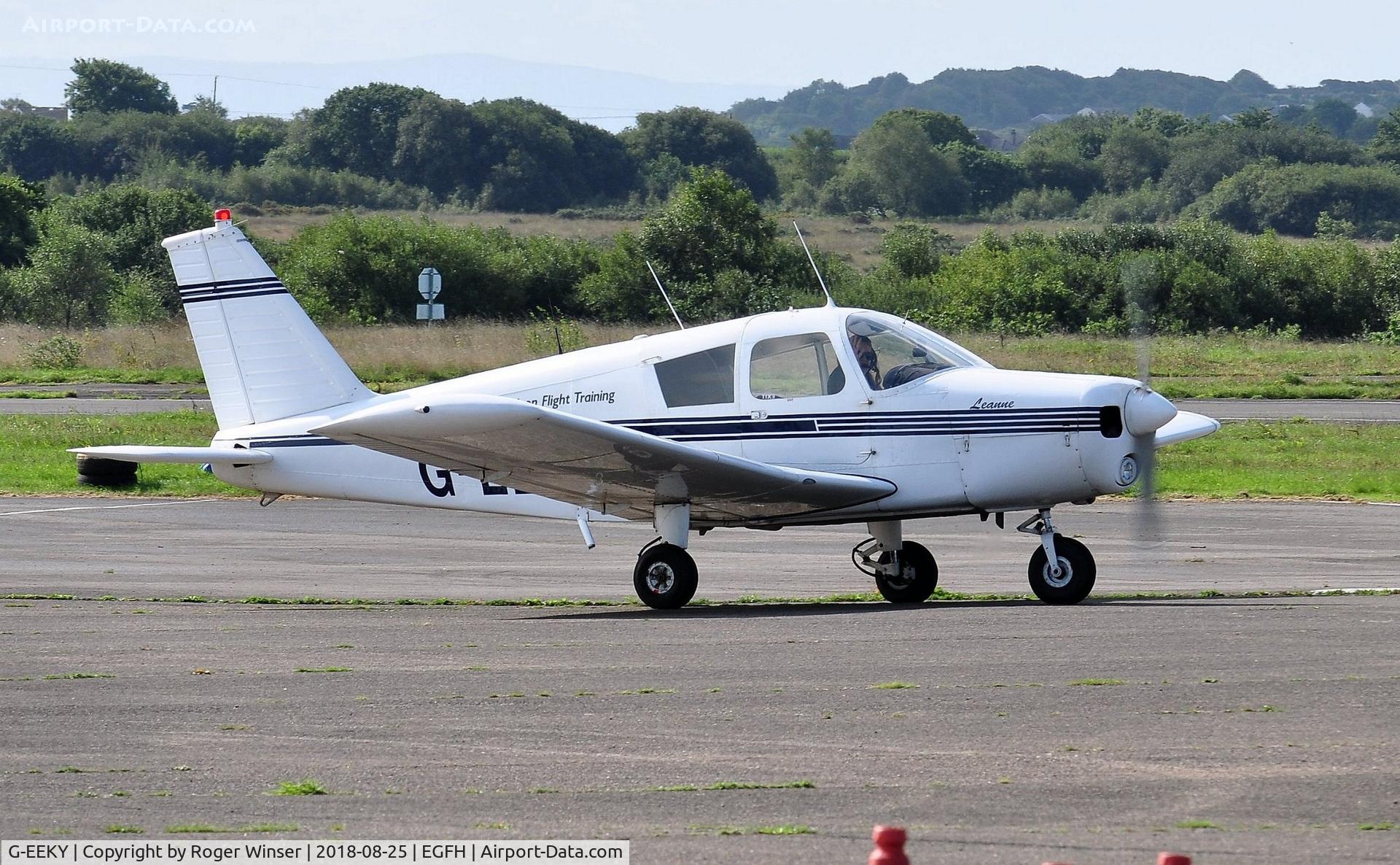 G-EEKY, 1969 Piper PA-28-140 Cherokee C/N 28-25422, Visiting Cherokee operated by Horizon Flight Training.