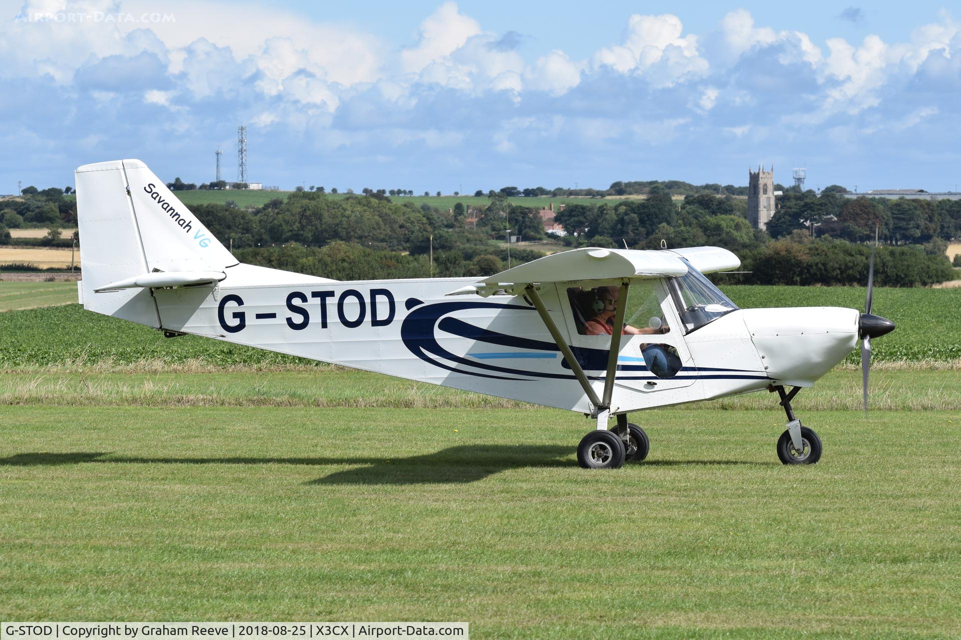 G-STOD, 2010 ICP MXP-740 Savannah VG Jabiru(1) C/N BMAA/HB/598, Departing from Northrepps.