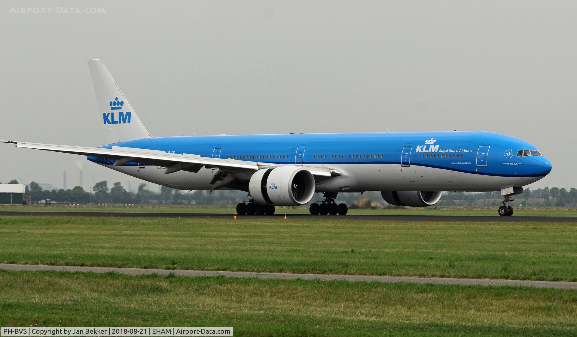 PH-BVS, 2017 Boeing 777-306/ER C/N 61604, Schiphol Amsterdam