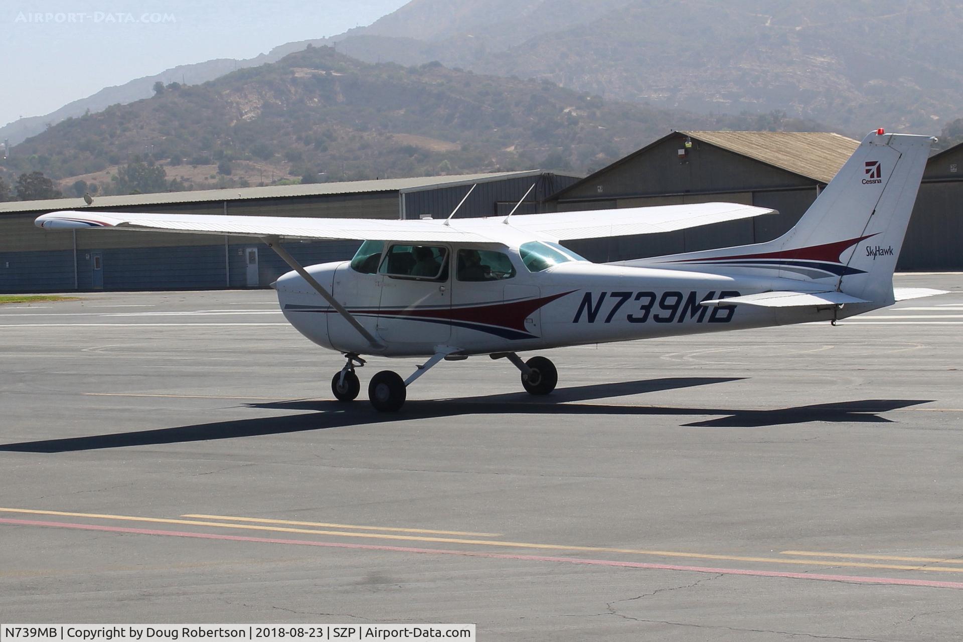 N739MB, 1978 Cessna 172N C/N 17270641, 1978 Cessna 172N SKYHAWK, Lycoming O-360-H2AD 160 Hp, taxi to Rwy 22