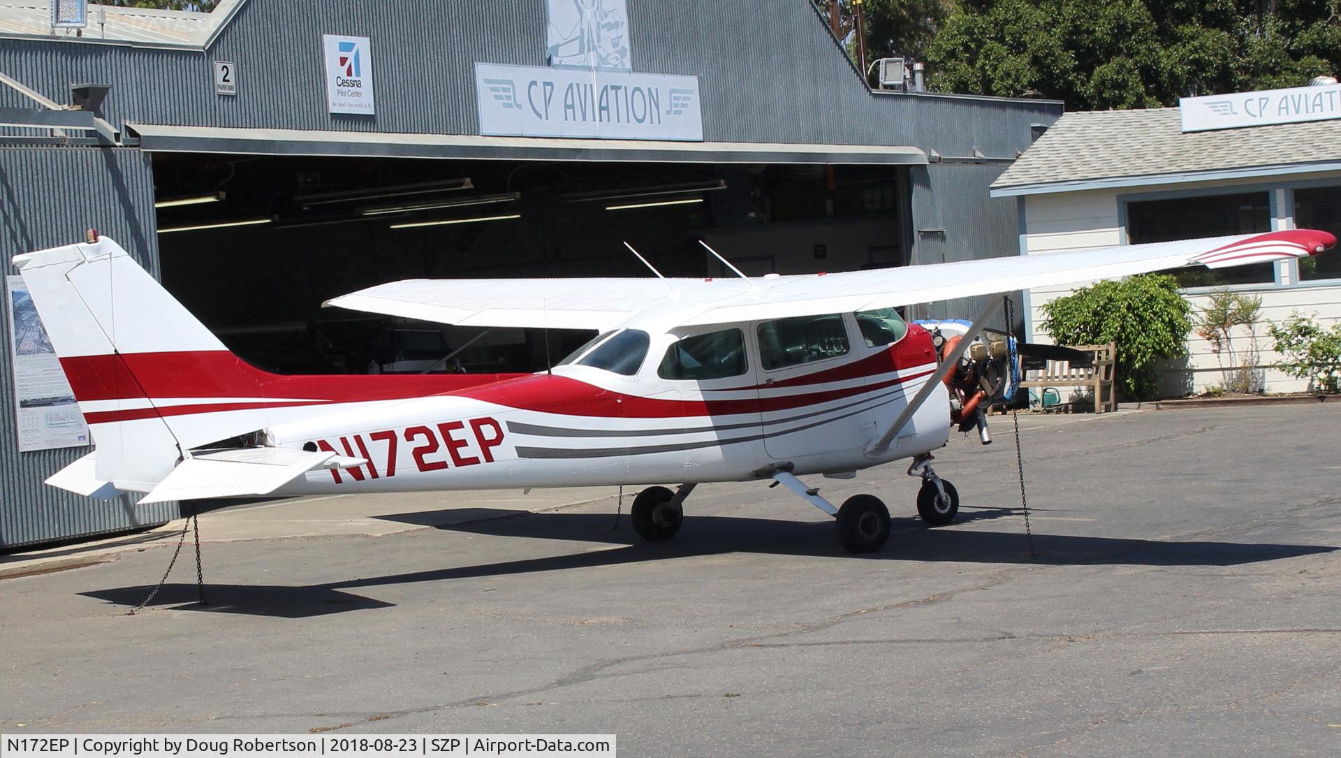 N172EP, 1976 Cessna 172N C/N 17267932, 1976 Cessna 172N SKYHAWK, Lycoming O-320-H2AD 160 Hp, cowls off, at CP Aviation