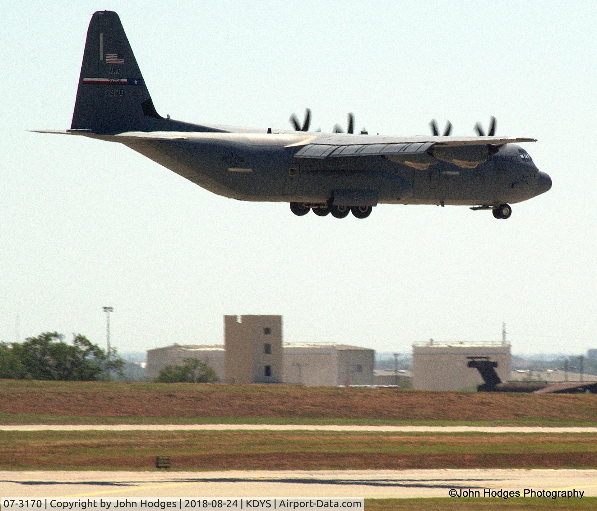 07-3170, 2007 Lockheed Martin C-130J-30 Super Hercules C/N 382-5628, The 317th AW Commander's flagship, 