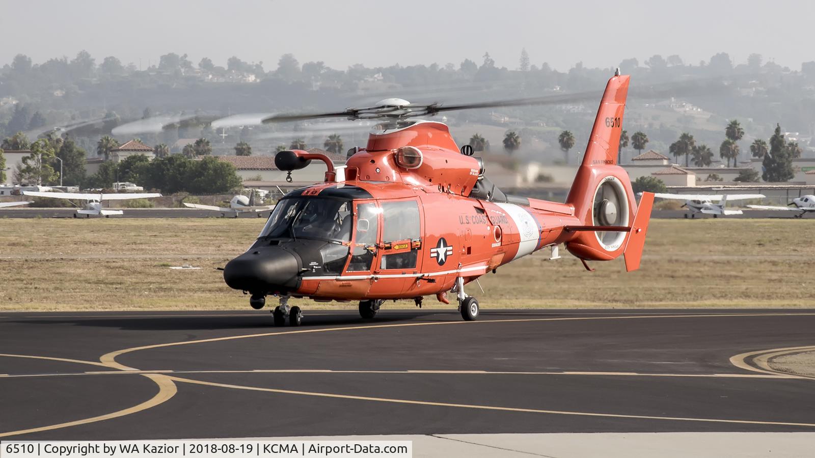 6510, Aerospatiale MH-65C Dolphin C/N 6105, 2018 Wings Over Camarillo
