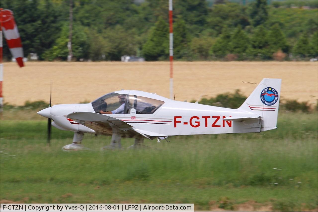 F-GTZN, 2000 Robin HR-200-120B C/N 351, Robin HR-200-120B, Landing rwy 29L, Saint-Cyr-l'École Airfield (LFPZ-XZB)