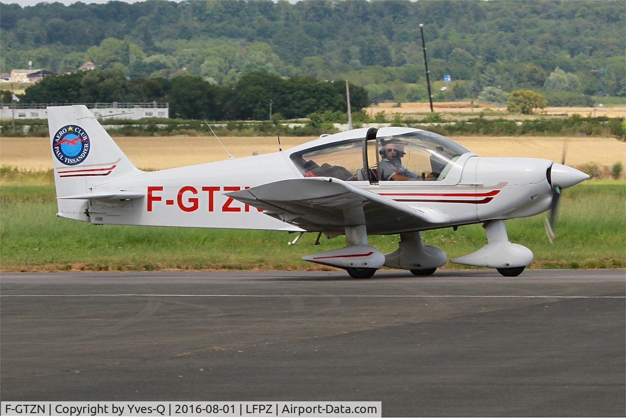 F-GTZN, 2000 Robin HR-200-120B C/N 351, Robin HR-200-120B, Taxiing, , Saint-Cyr-l'École Airfield (LFPZ-XZB)