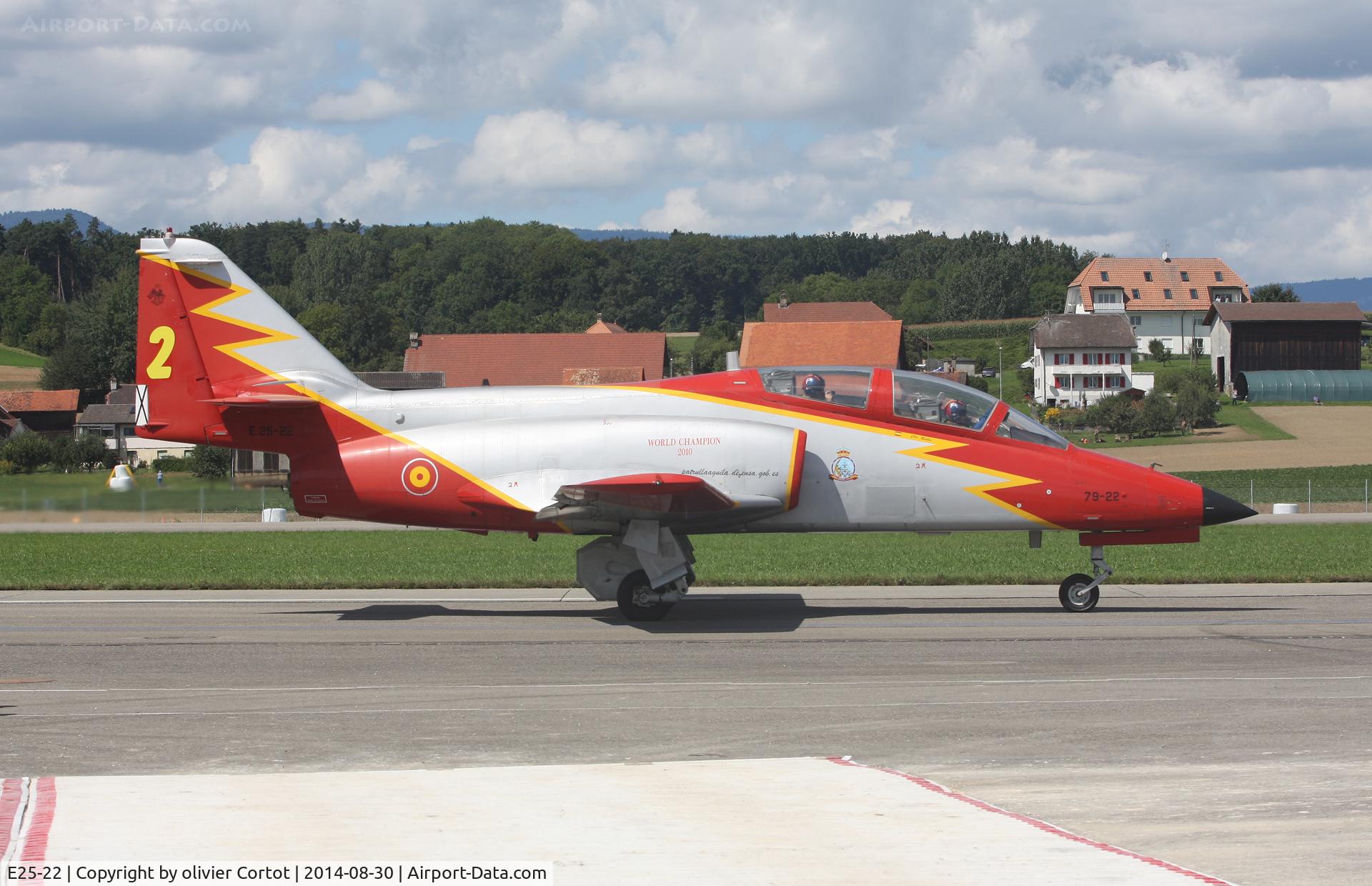 E25-22, CASA C-101EB Aviojet C/N EB01-22-022, Air 14