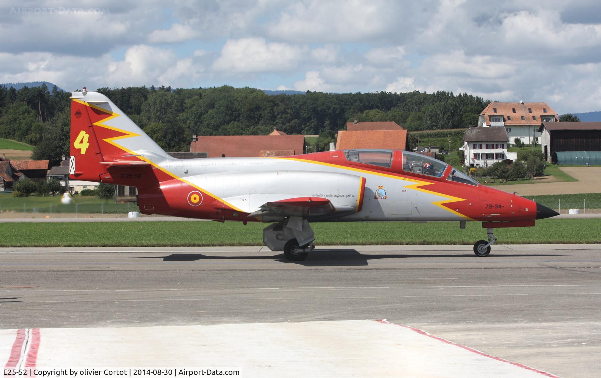 E25-52, CASA C-101EB Aviojet C/N EB01-52-053, Air 14