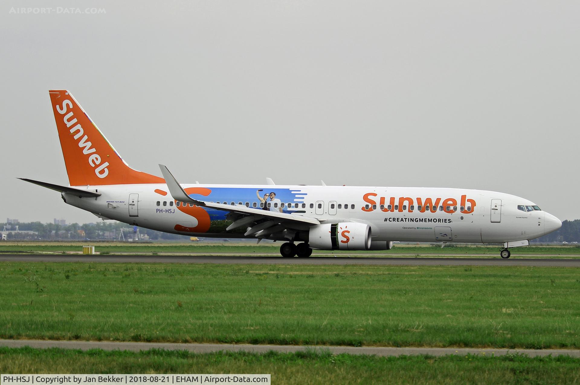 PH-HSJ, 2014 Boeing 737-8K2 C/N 42150, Schiphol Amsterdam