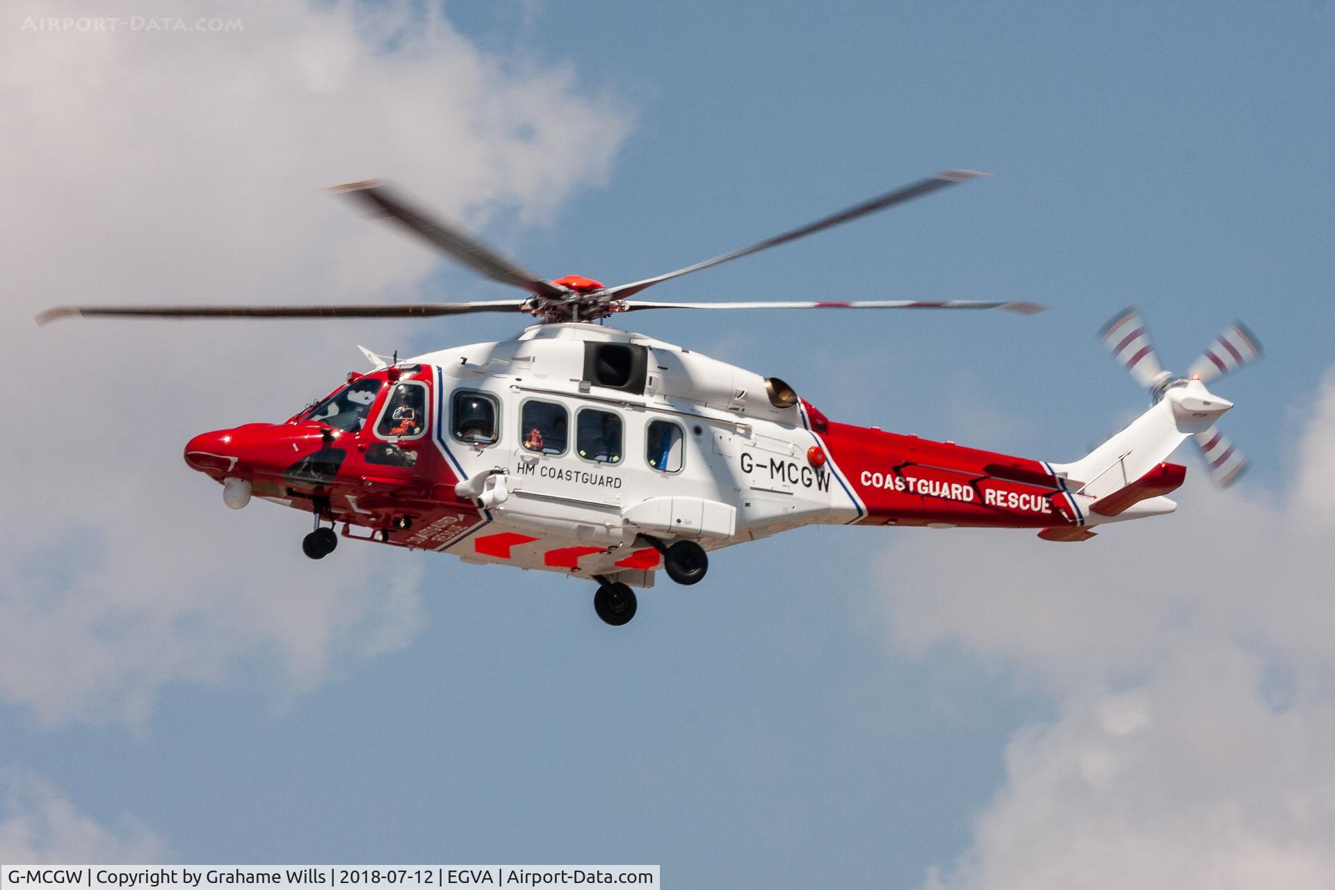 G-MCGW, 2018 Leonardo AW189 C/N 92009, AW189 G-MCGW HM Coastguard/Bristow Helicopters, Fairford 12/7/18