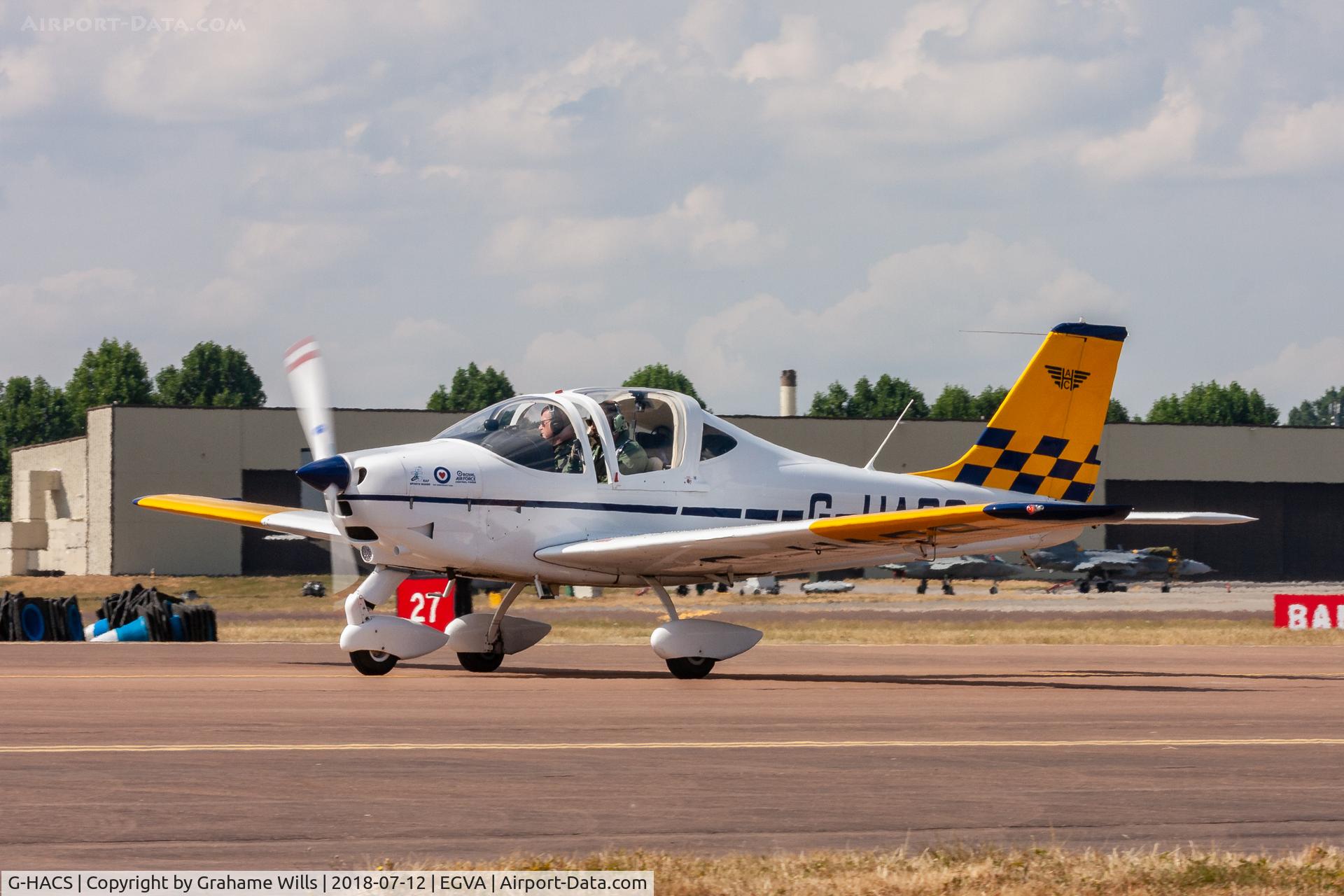 G-HACS, 2012 Tecnam P-2002JF Sierra C/N 199, Tecnam S G-HACS RAF Flying Clubs Assn, Fairford 12/7/18