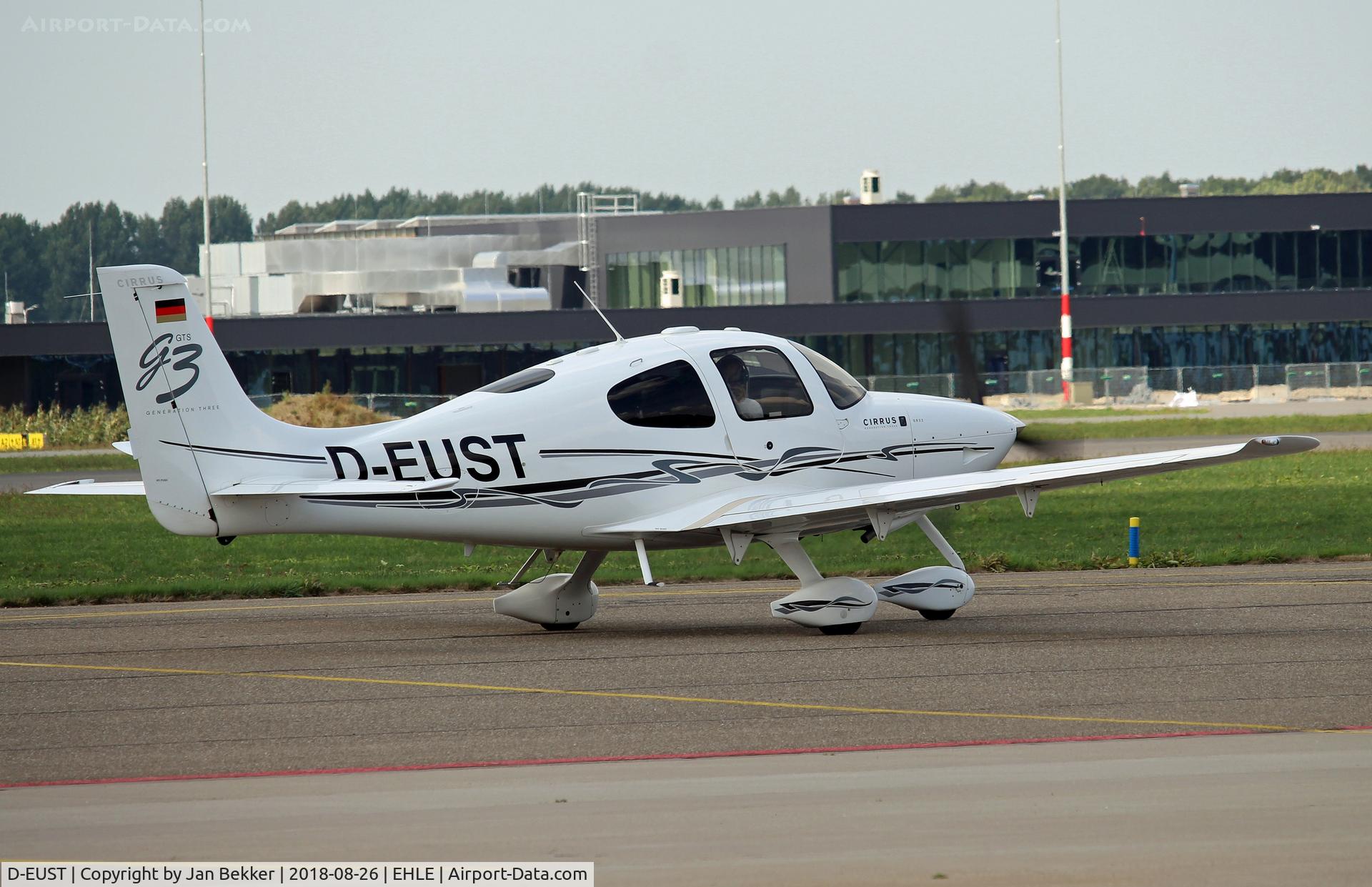 D-EUST, Cirrus SR-22 G3 GTS C/N 2745, Lelystad Airport