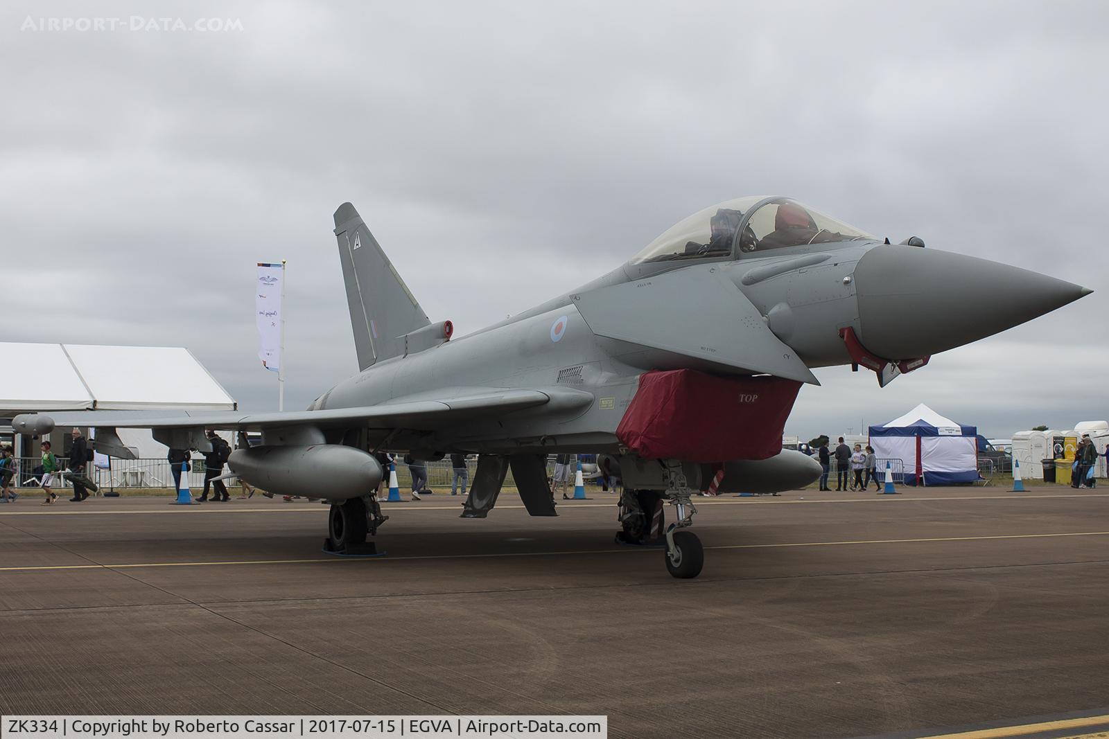 ZK334, 2012 Eurofighter EF-2000 Typhoon FGR.4 C/N BS095, RIAT 2017