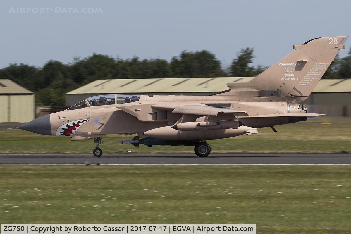 ZG750, 1991 Panavia Tornado GR.4 C/N 862/BT051/3420, RIAT 2017
