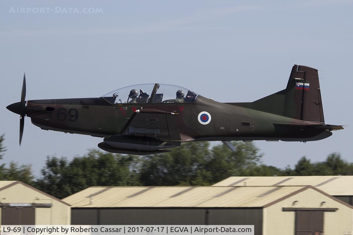 L9-69, Pilatus PC-9M Hudournik C/N 642, RIAT 2017