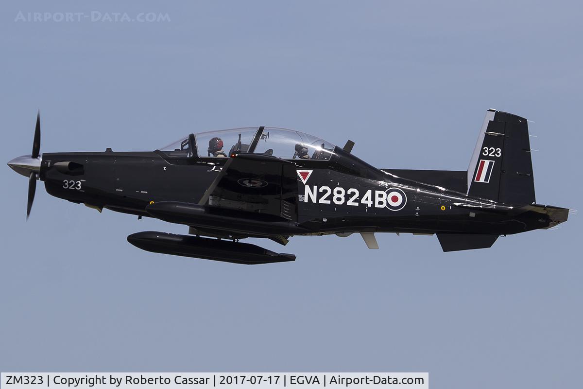 ZM323, 2017 Beechcraft T-6C Texan T.1 C/N PM-110, RIAT 2017
