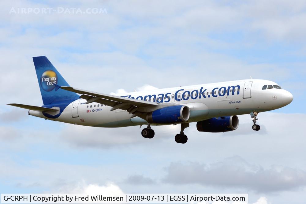 G-CRPH, 1993 Airbus A320-231 C/N 424, THOMAS COOK
