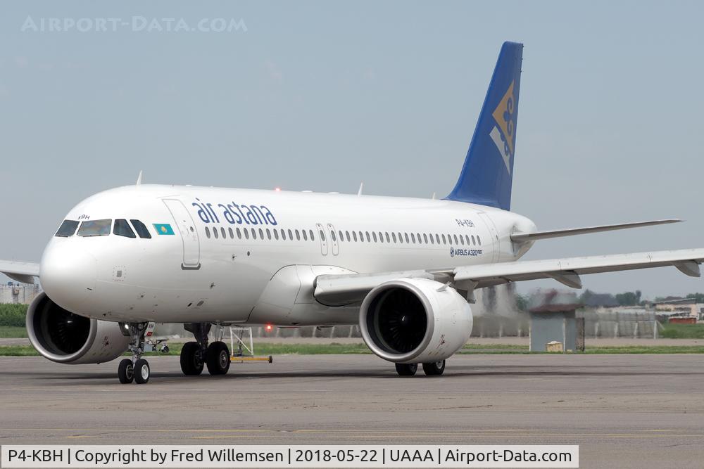 P4-KBH, 2016 Airbus A320-271N C/N 7124, AIR ASTANA