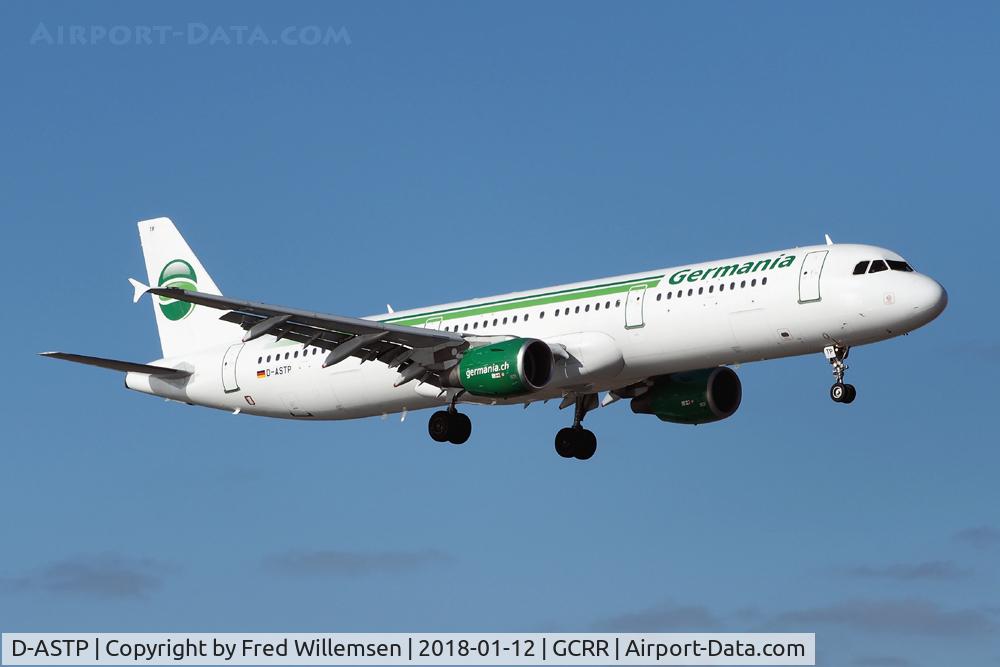 D-ASTP, 1997 Airbus A321-211 C/N 684, GERMANIA