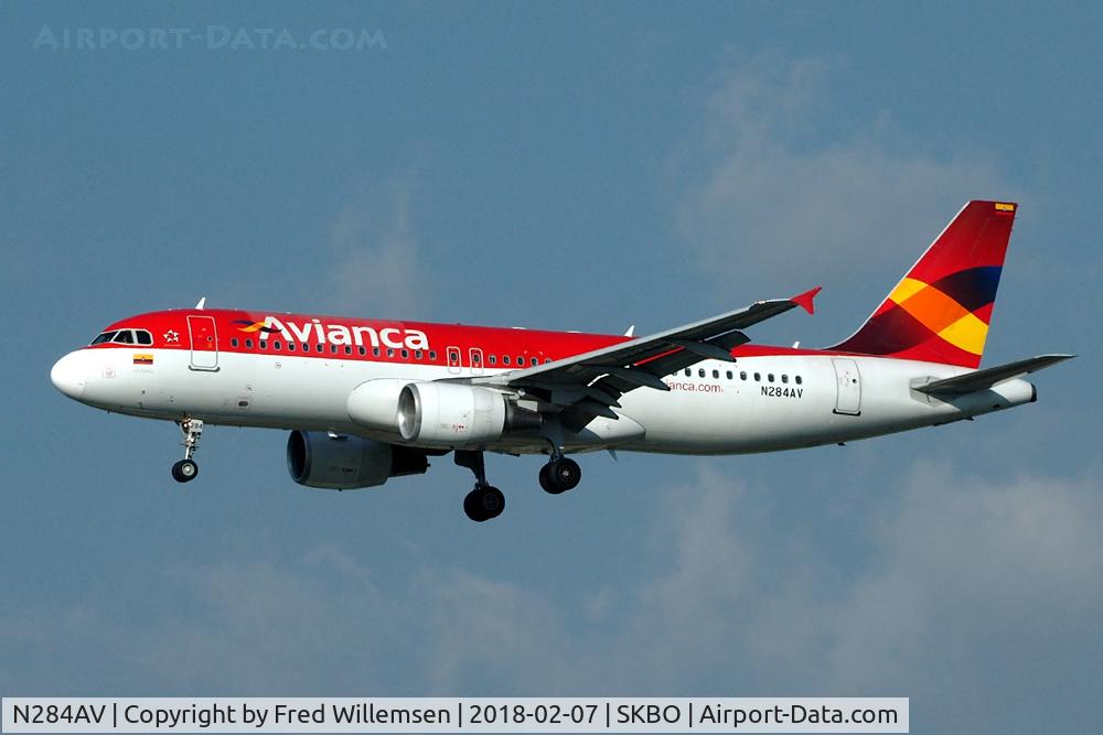 N284AV, 2010 Airbus A320-214 C/N 4284, AVIANCA