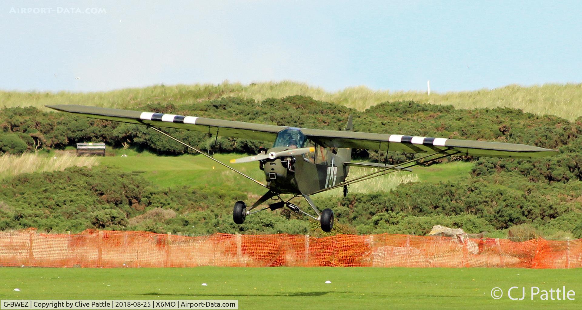 G-BWEZ, 1946 Piper J3C-65 Cub Cub C/N 6021, Present at the Montrose Air Station Heritage Centre light aircraft fly-in held on 25th August 2018.