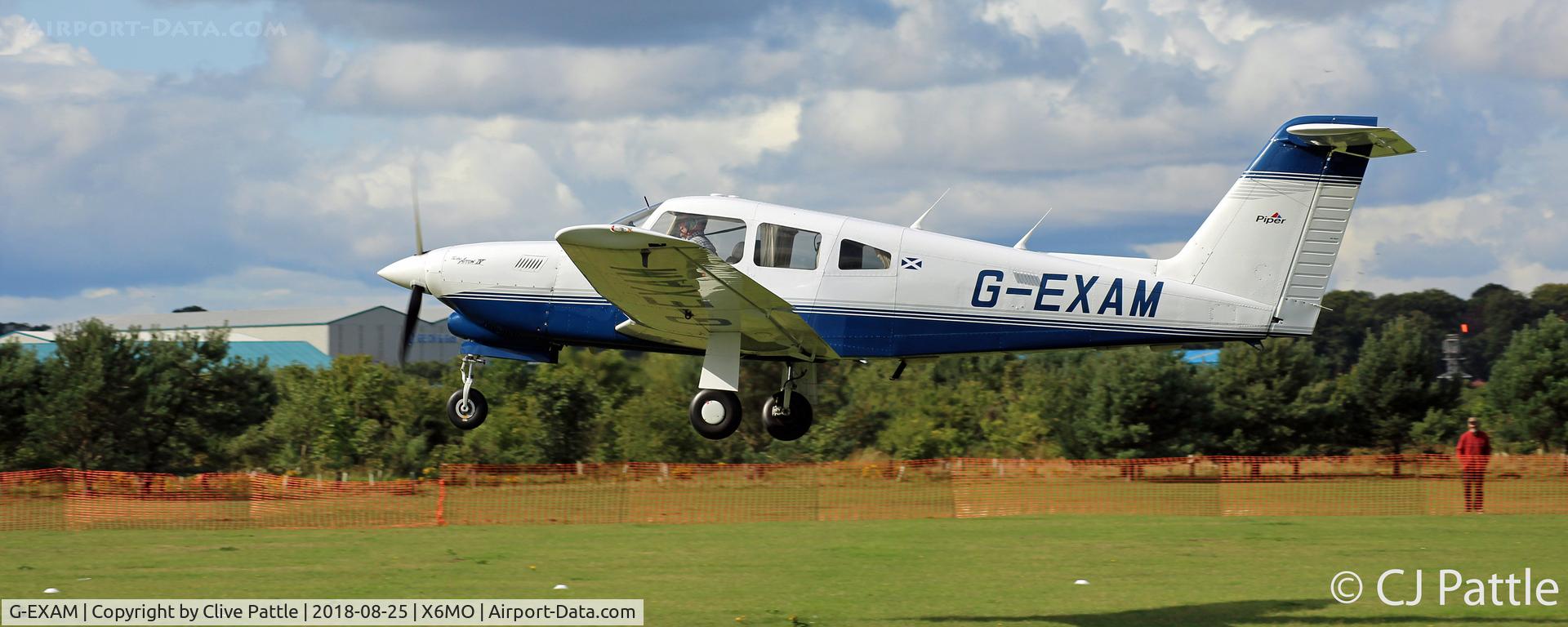 G-EXAM, 1983 Piper PA-28RT-201T Turbo Arrow IV C/N 28R-8431003, Present at the Montrose Air Station Heritage Centre light aircraft fly-in held on 25th August 2018.