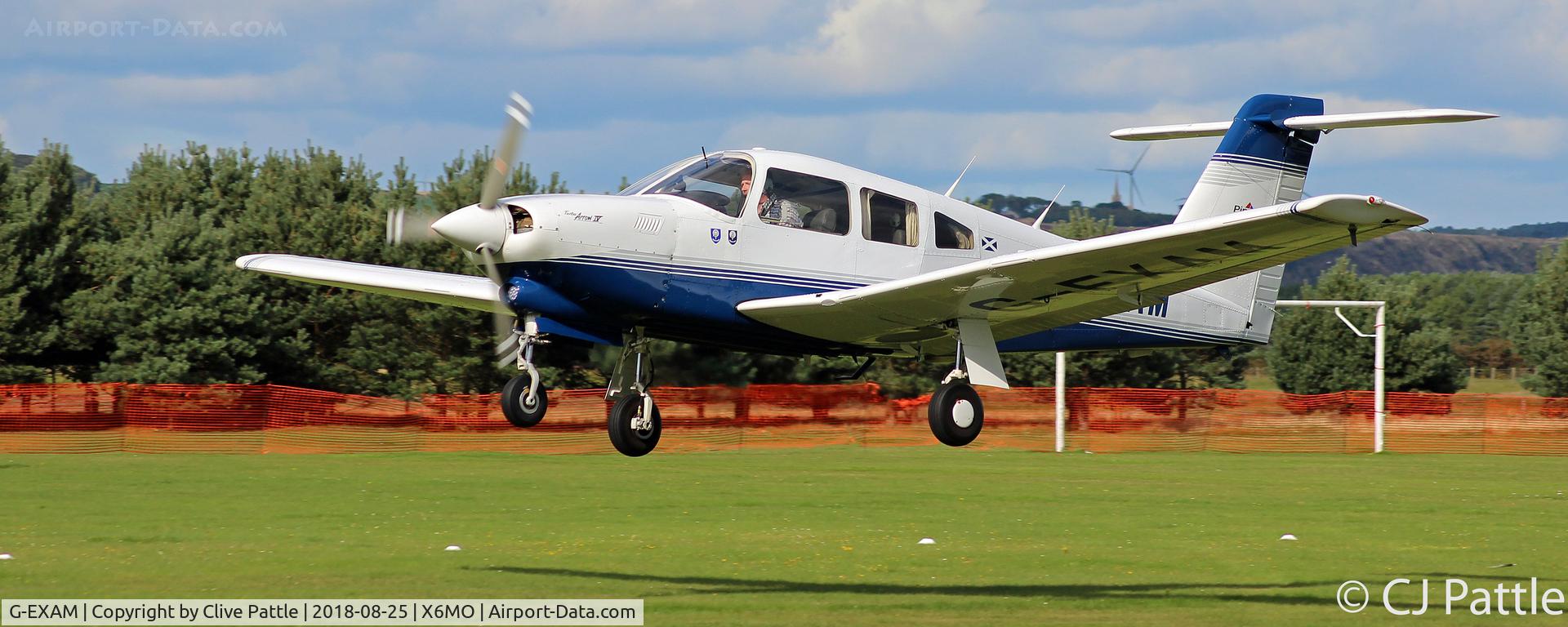 G-EXAM, 1983 Piper PA-28RT-201T Turbo Arrow IV C/N 28R-8431003, Present at the Montrose Air Station Heritage Centre light aircraft fly-in held on 25th August 2018.