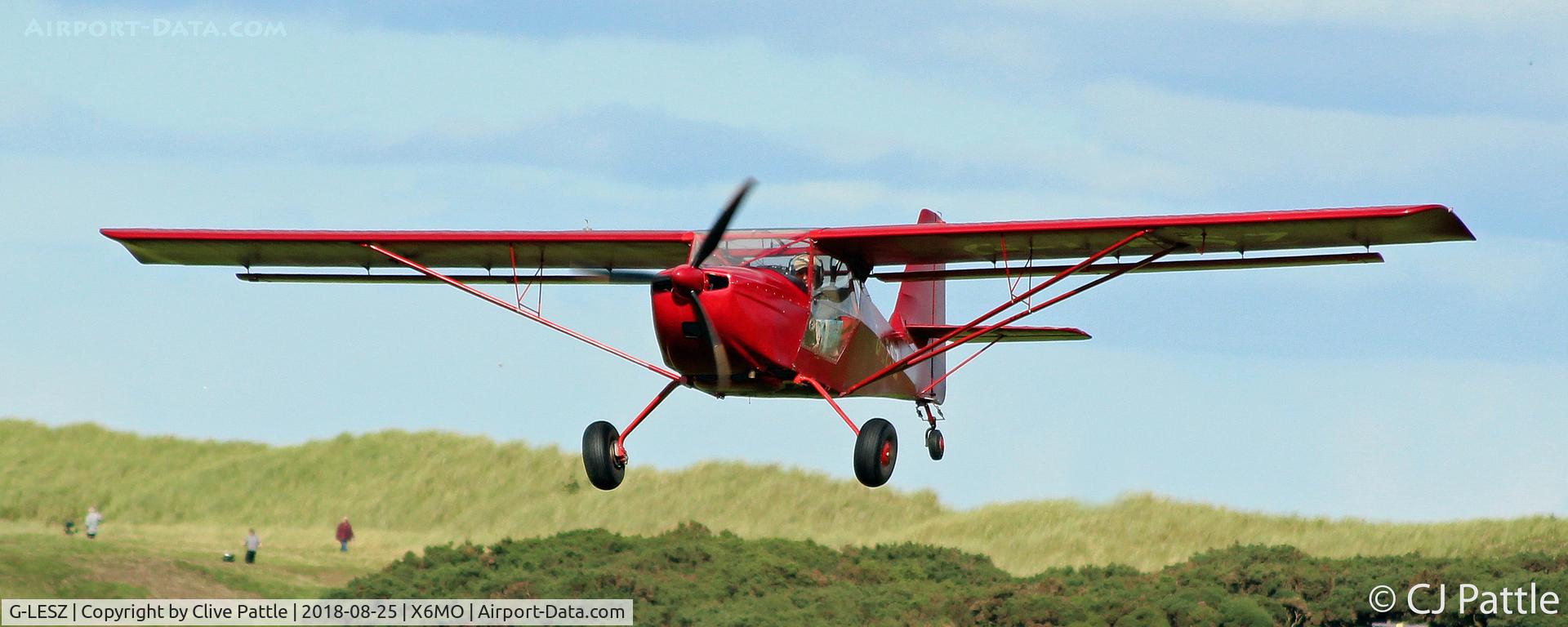 G-LESZ, 2003 Skystar Kitfox Series 5 C/N PFA 172C-12822, Present at the Montrose Air Station Heritage Centre light aircraft fly-in held on 25th August 2018.