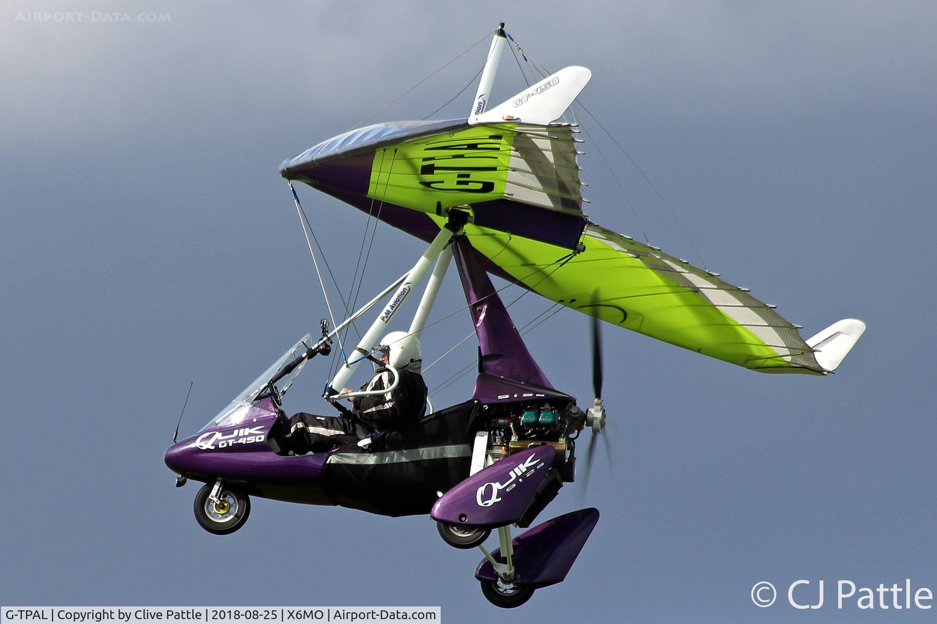 G-TPAL, P&M Aviation Quik GT450 C/N 8363, Present at the Montrose Air Station Heritage Centre light aircraft fly-in held on 25th August 2018.