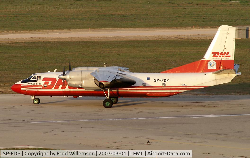 SP-FDP, 1982 Antonov An-26B C/N 7311903, EXIN FOR DHL