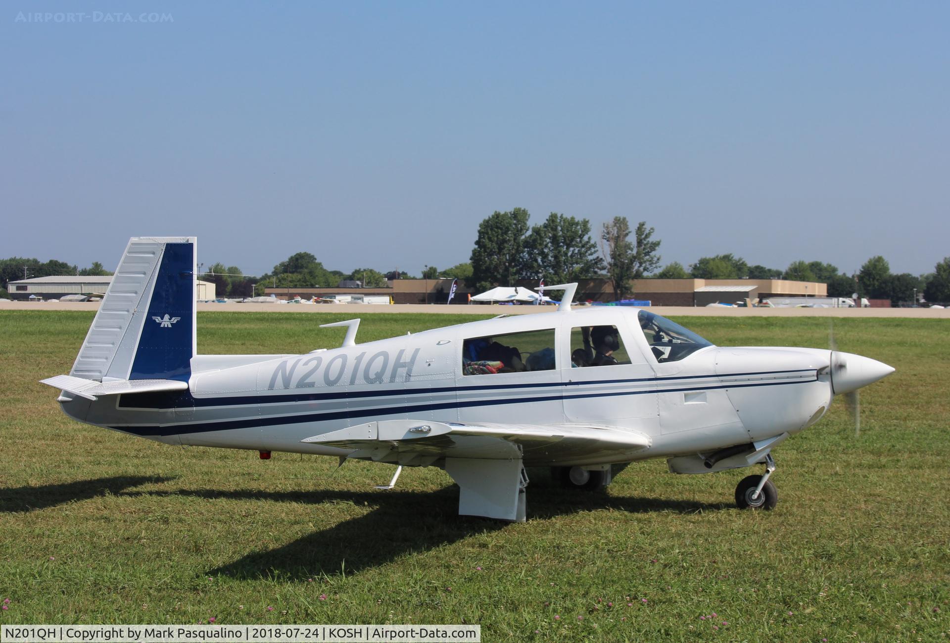 N201QH, 1977 Mooney M20J 201 C/N 24-0348, Mooney M20J