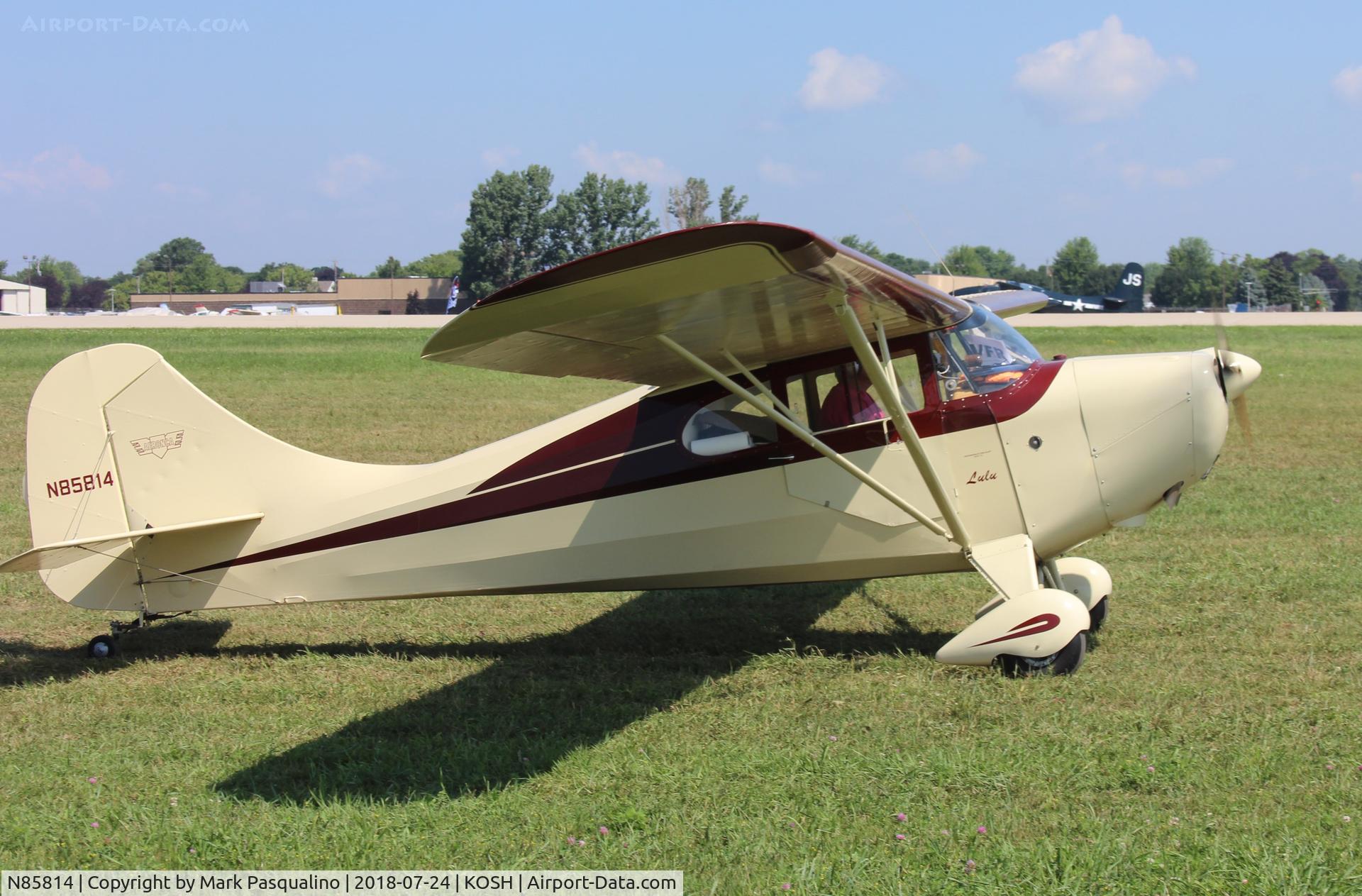 N85814, 1946 Aeronca 11AC Chief C/N 11AC-222, Aeronca 11AC
