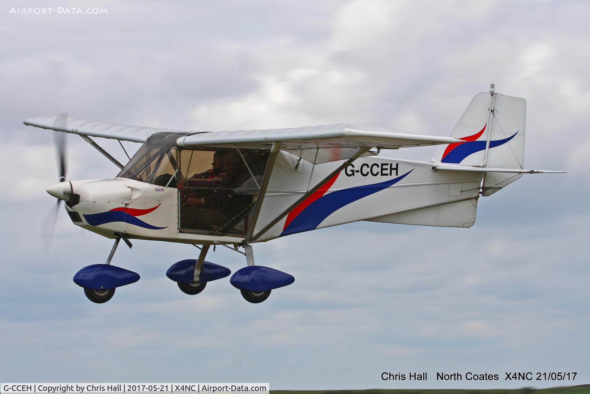 G-CCEH, 2003 Best Off Skyranger 912(2) C/N BMAA/HB/267, North Coates Summer fly in
