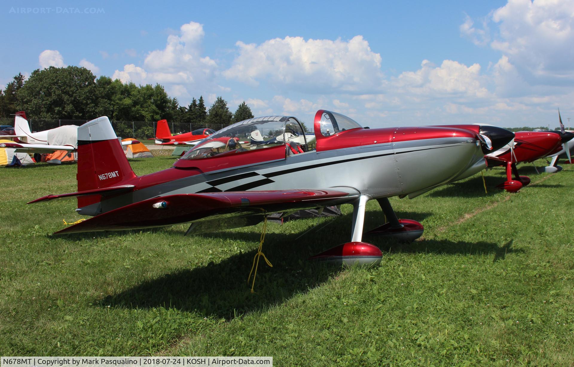 N678MT, 2016 Vans RV- 8 C/N 81077, Vans RV-8